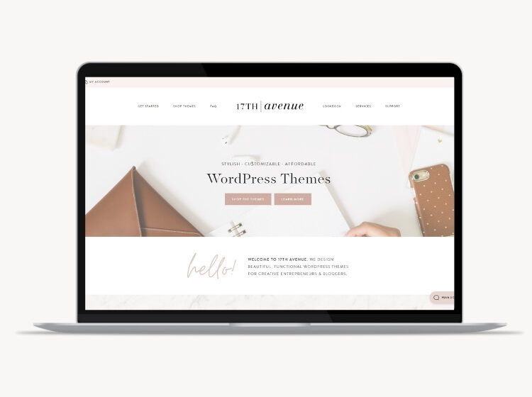 Why 17th Avenue Designs Have The Most Beautiful And Best WordPress Themes