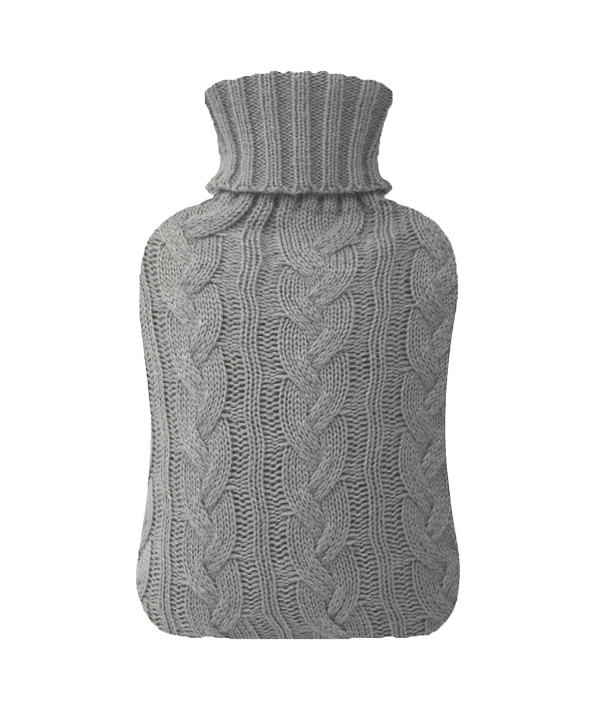 knitted cover hot water bottle