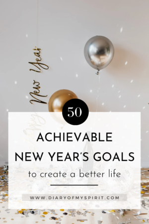 50 achievable New Years resolution goals for a better you