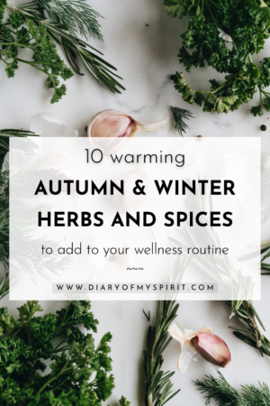 The best autumn and winter herbs and spices for optimal health