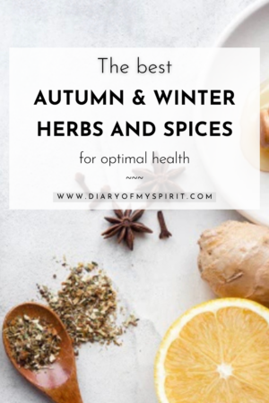 The best autumn and winter herbs and spices for optimal health