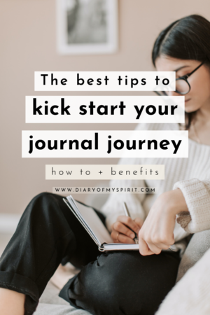 how to journal - woman sitting on the sofa writing in a journal. how to journal. daily journaling. journaling daily. journal how to. how to start a journal. how to start journaling.