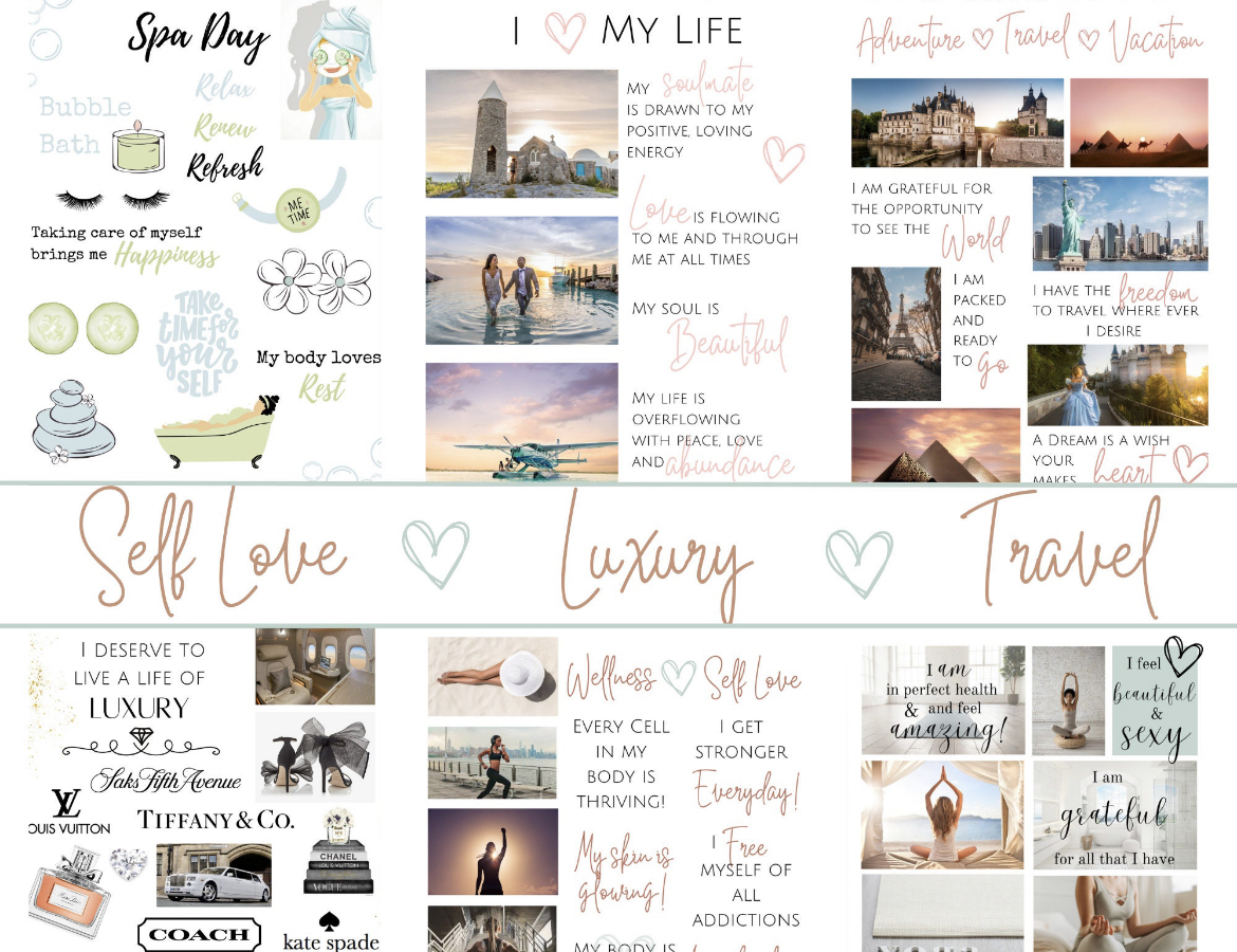 110 Inspiring Vision Board Examples and Ideas for 2024