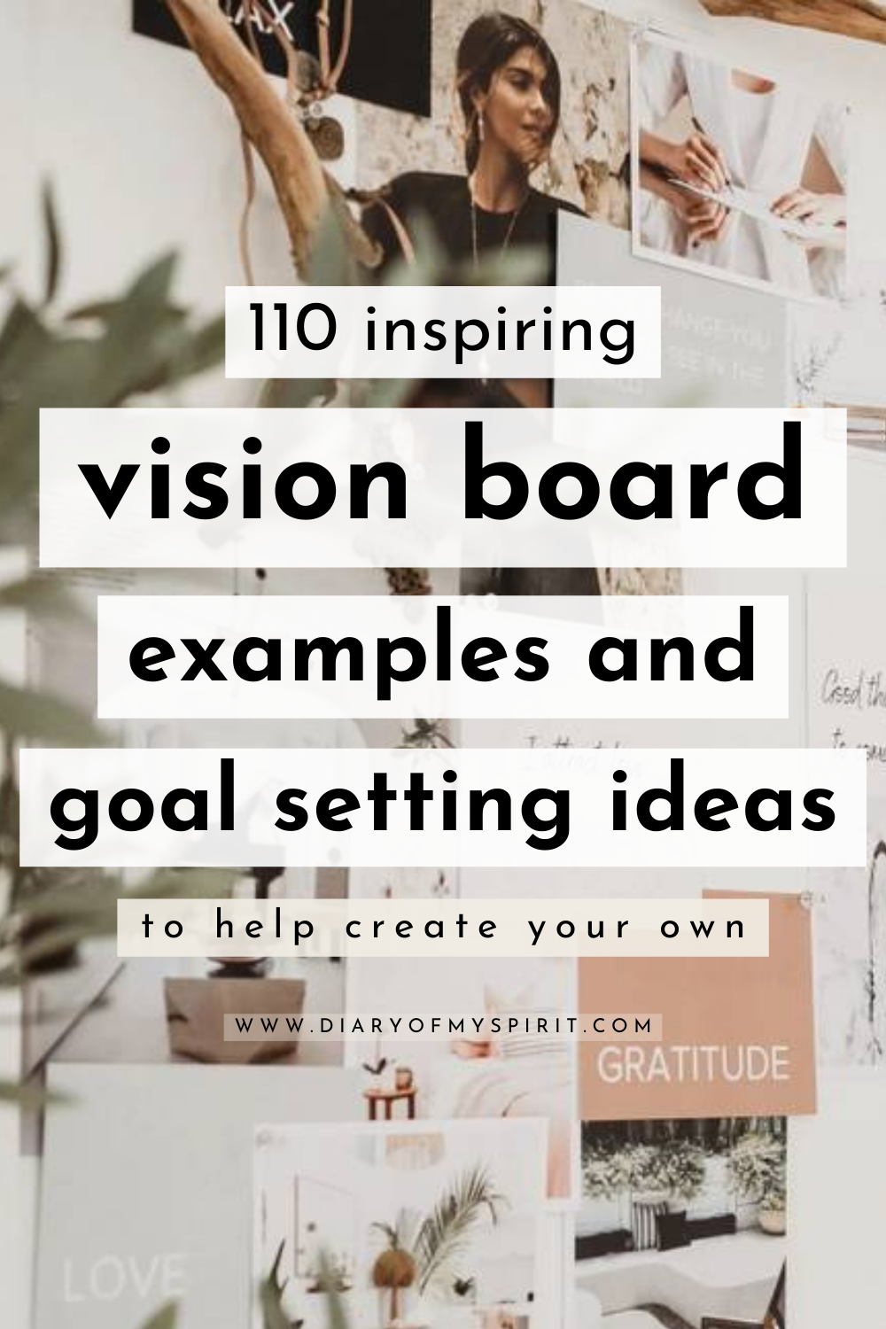 Vision Board Examples, Make Your Own Vision Board