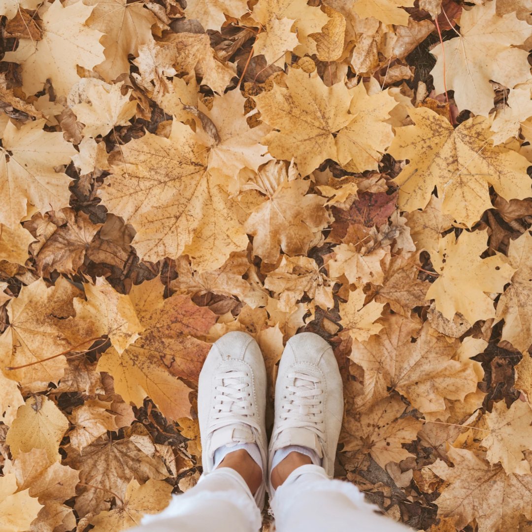 shoes in autumn leaves. fall bucket list. autumn bucket list. things do in fall. things to do this fall. things to do in autumn. autumn activities. fall activities. fall ideas. autumn ideas. fall to do list. autumn to do list. activities in fall