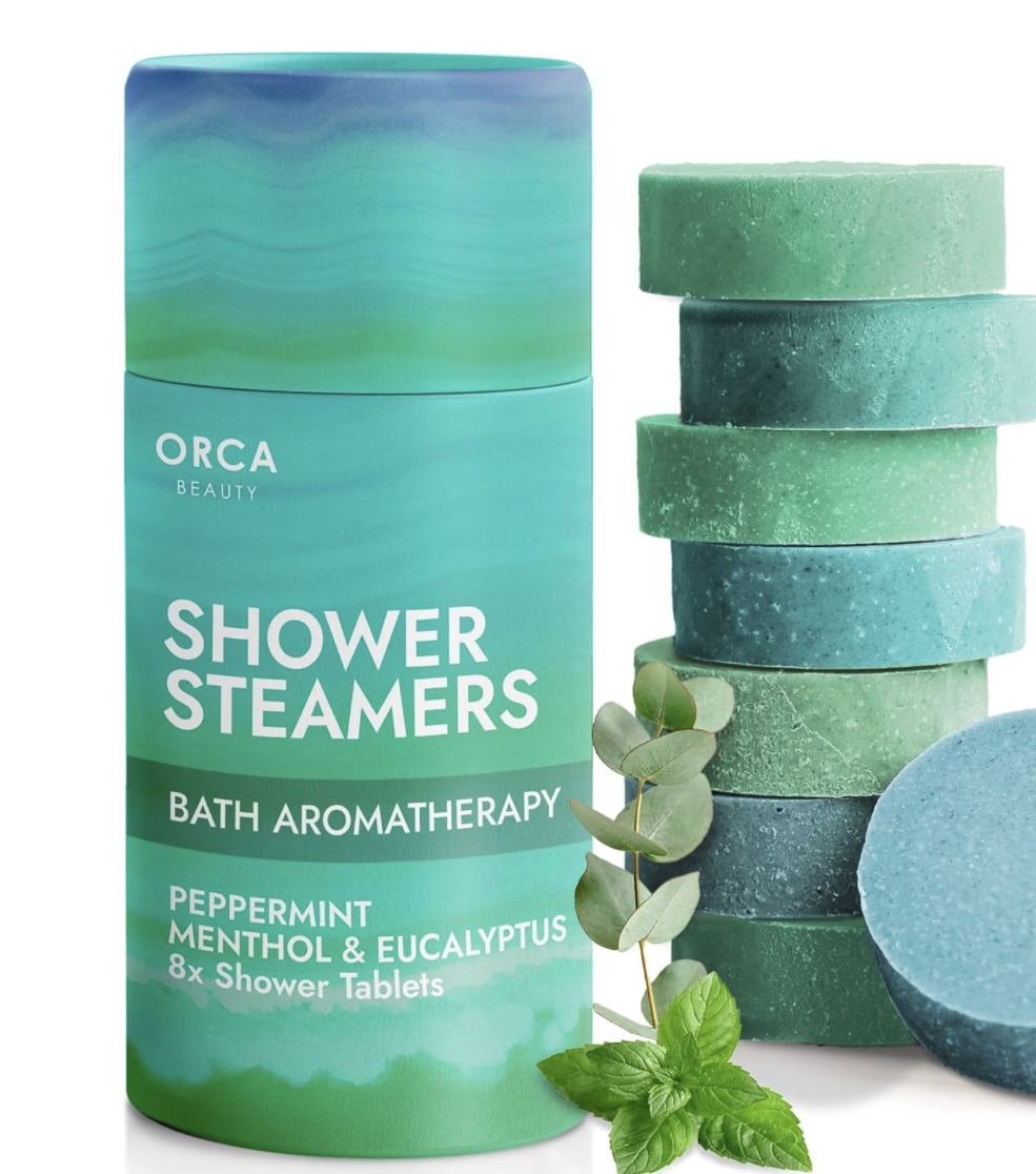 Orca beauty eucalyptus shower steamers tablets on amazon. Best friend gifts. Gift ideas for best friend. BFF gift ideas. Bestie gift ideas. Gift Ideas for a special friend. Gift ideas for sister. Gift ideas for female best friends. Presents for best friend. Unique best friend gifts. Meaningful gift ideas. Thoughtful presents