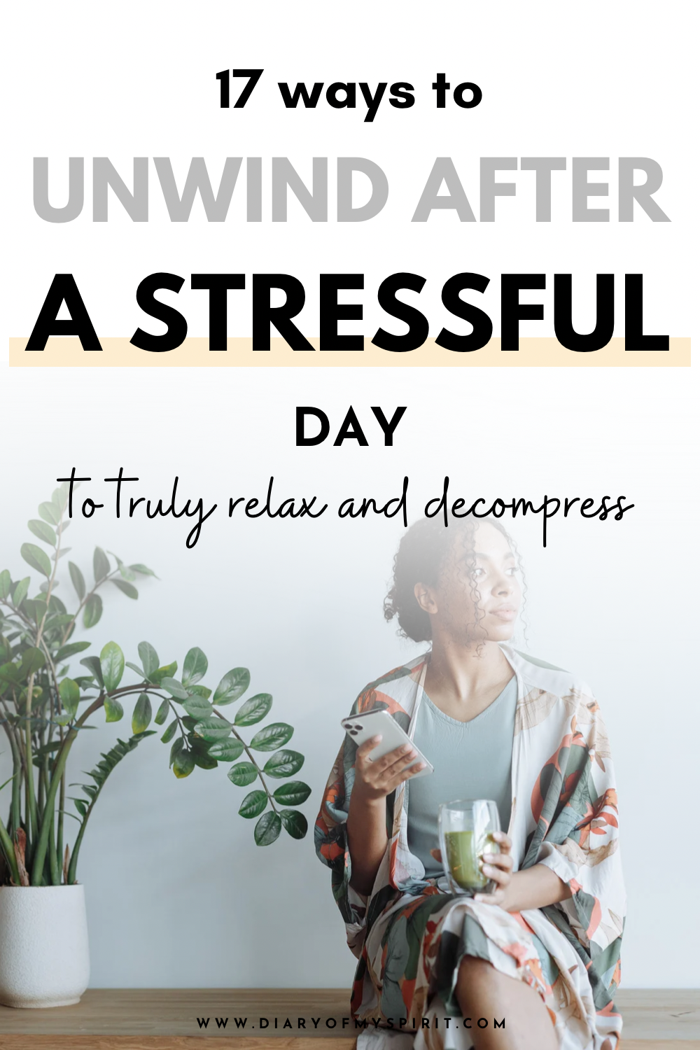 relax after a long, hard, stressful day at work or at home. Ways to unwind and decompress after a busy day and relieve stress.