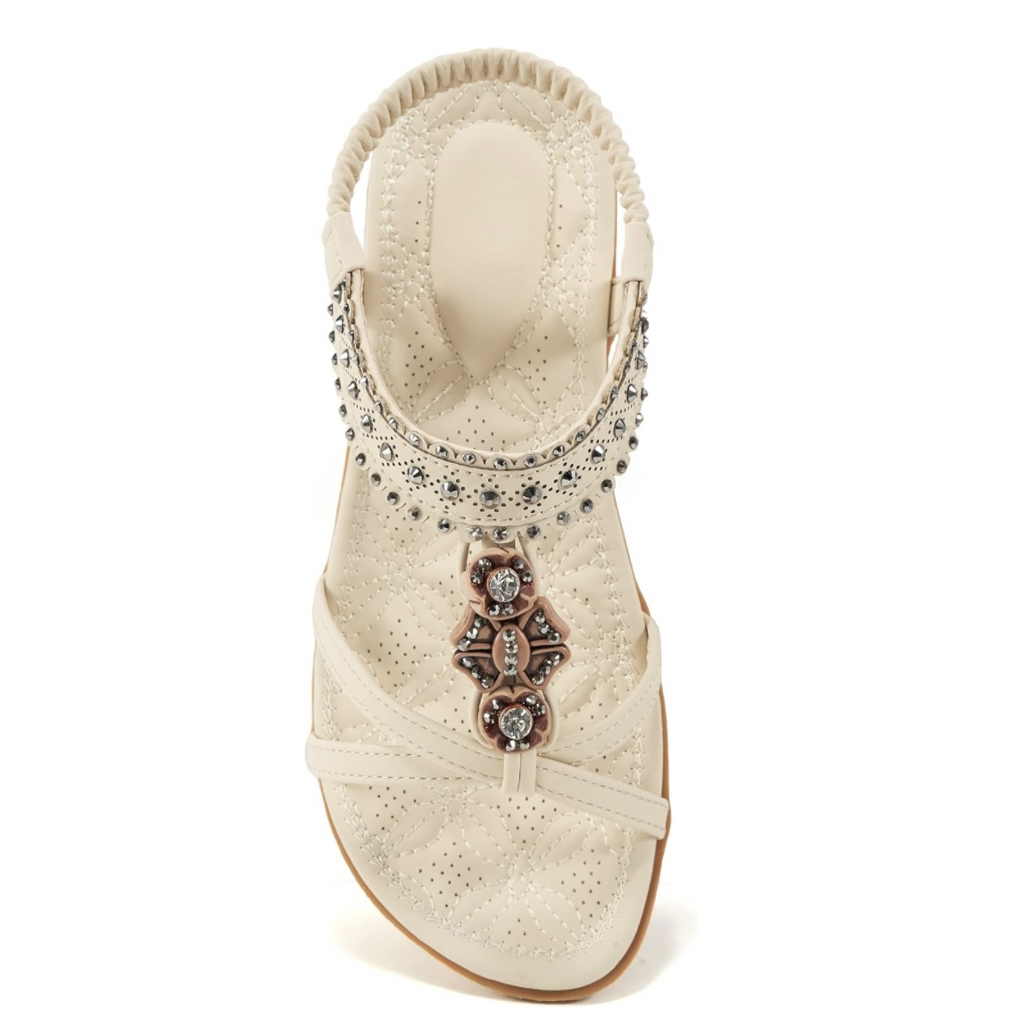 alicegana jeweled bohemian sandals. best ladies summer sandals. cute summer sandals. summer flats for any occasion. summer wedges. comfortable, comfy summer sandals. For beach. summer wedding flats