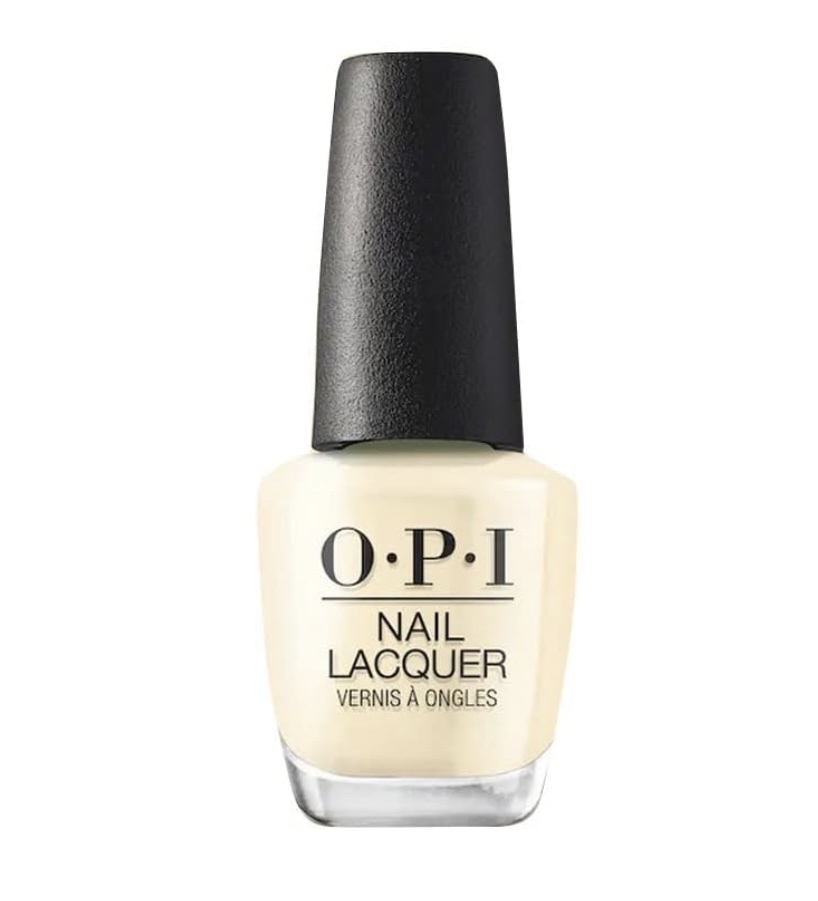 OPI o.p.i summer yellow nail polish color. summer self-care essentials for health and wellness. summer essentials for wellness. best summer wellness items and products.