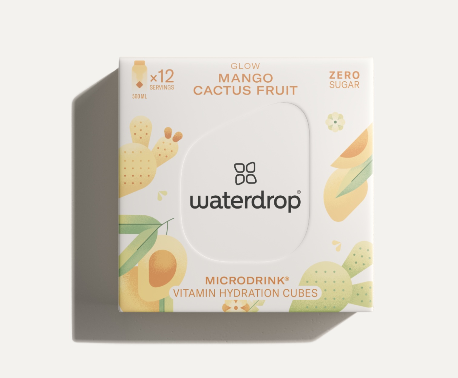 waterdrop microdrink vitamin infused hydration cubes. microdrinks mango cactus fruit. summer self-care essentials for health and wellness. summer essentials for wellness. best summer wellness items and products.