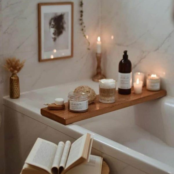 Autumn Self-care tips - unwind and relax with a warm bath