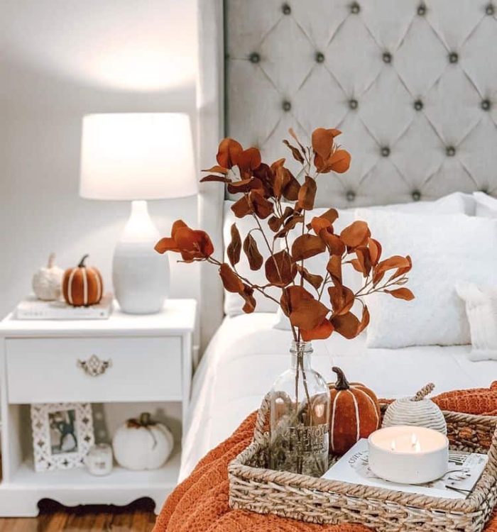 autumn self-care tips - redecorate your home for fall