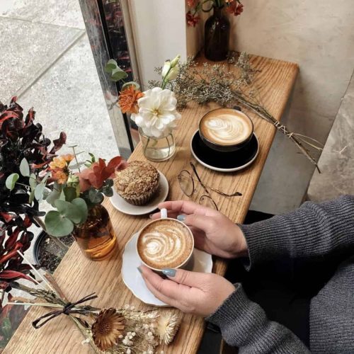 autumn self-care tips - coffee dates with friends